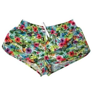 OP tropical print shorts, junior sz large
